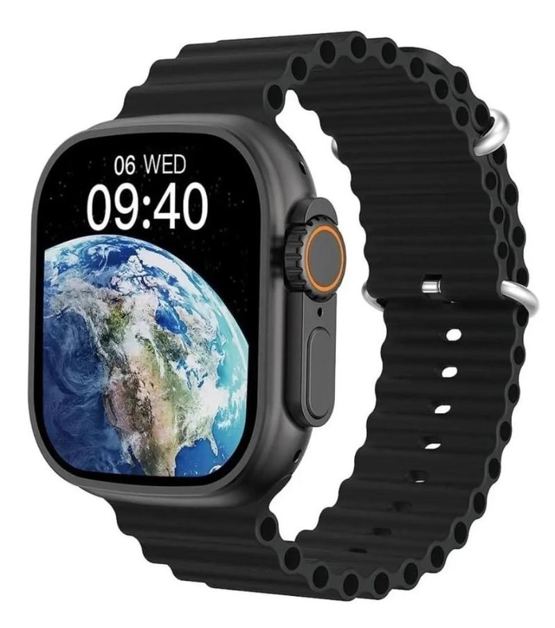 Relogio Smartwatch Hw Ultra2 49mm 8x1 +7 Pulseiras Com Chat Gpt